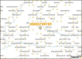 map of Hoogstraten