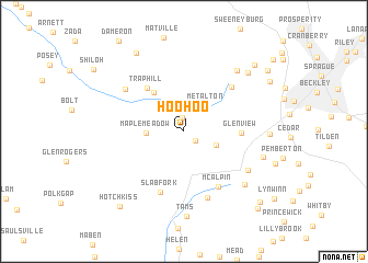 map of Hoohoo