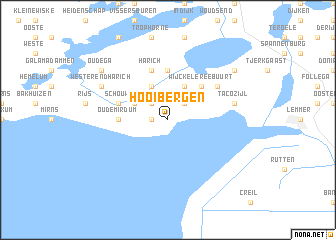map of Hooibergen