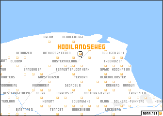 map of Hooilandseweg