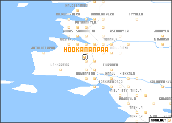 map of Hookananpää