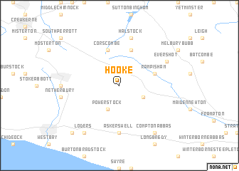 map of Hooke