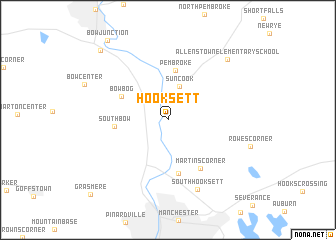 map of Hooksett