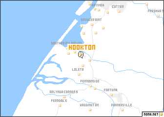 map of Hookton