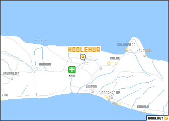 map of Hoolehua