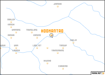 map of Ho-O Mantao