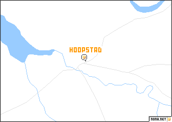 map of Hoopstad