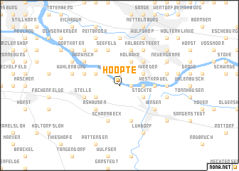 map of Hoopte