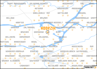 map of Hoorzik