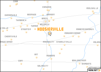 map of Hoosierville