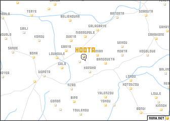 map of Hoota
