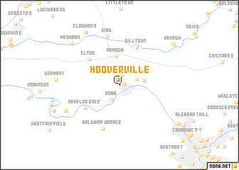 map of Hooverville