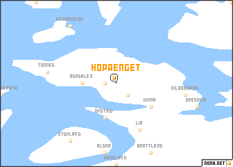 map of Hopaenget