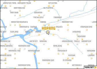 map of Hopang