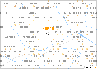 map of Ho-pan