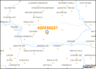 map of Hope Bagot