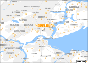 map of Hopelawn