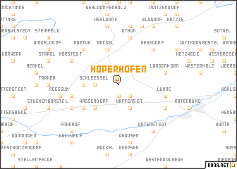 map of Höperhofen