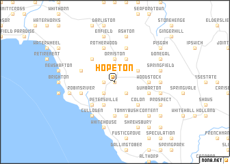 map of Hopeton