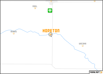 map of Hopeton