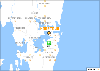 map of Hope Town