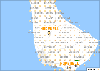 map of Hopewell