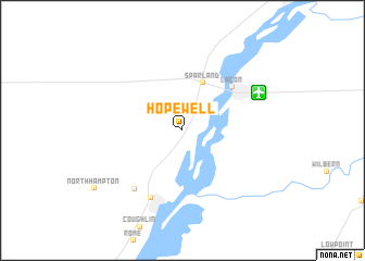 map of Hopewell