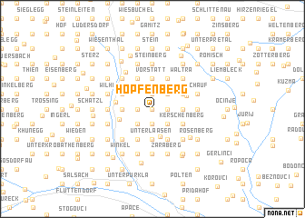 map of Hopfenberg