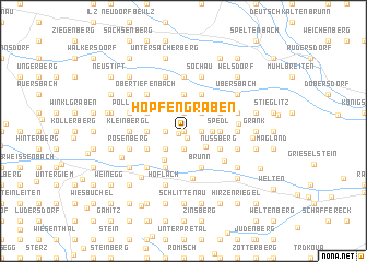 map of Hopfengraben