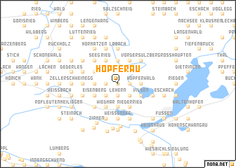 map of Hopferau