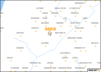 map of Hopin