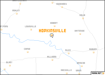 map of Hopkinsville