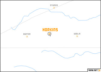 map of Hopkins