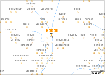 map of Ho-pom