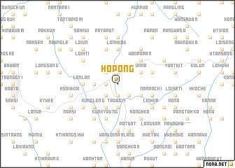 map of Hopong