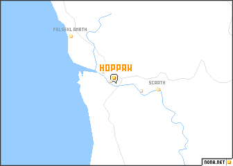 map of Hoppaw