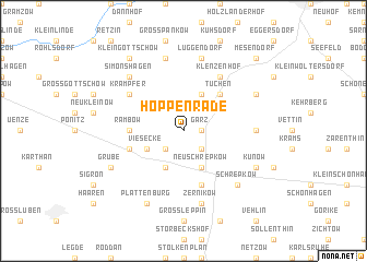 map of Hoppenrade