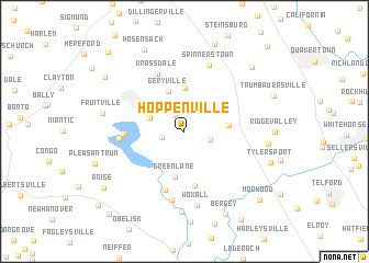 map of Hoppenville