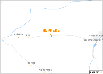 map of Hoppers