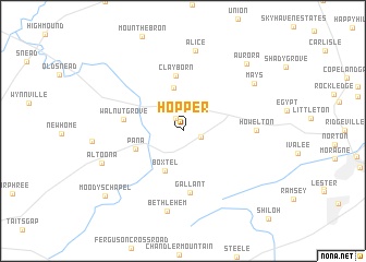 map of Hopper