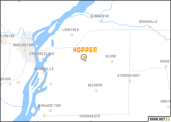 map of Hopper
