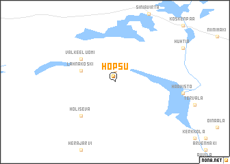 map of Hopsu