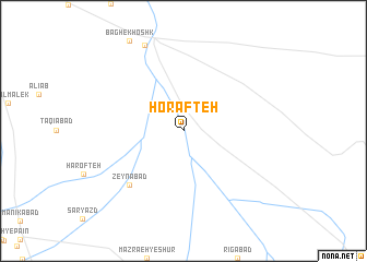map of Horafteh