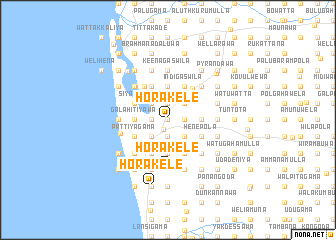 map of Horakele
