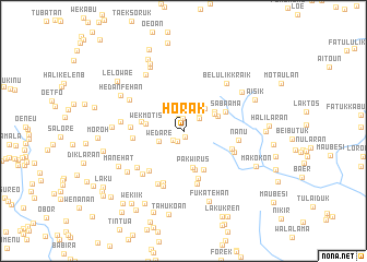 map of Horak