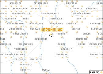 map of Horambuwa