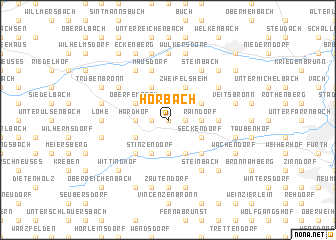 map of Horbach