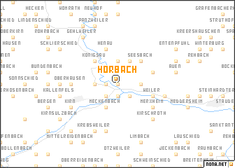 map of Horbach