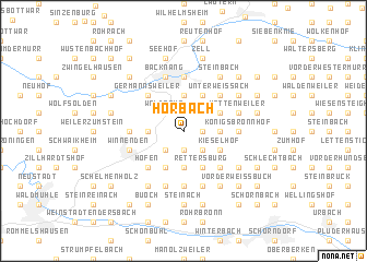 map of Horbach