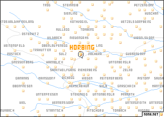 map of Hörbing